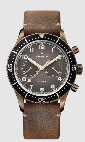 Review Zenith Cronometro Tipo CP-2 Flyback Replica Watch 29.2240.405/18.C801 - Click Image to Close